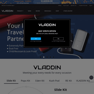 Vladdin-RE Pod system -Portable pod vape Official website