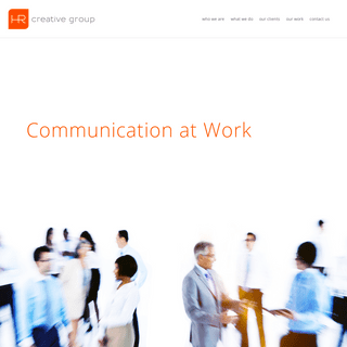 HR Creative Group – Communication at work