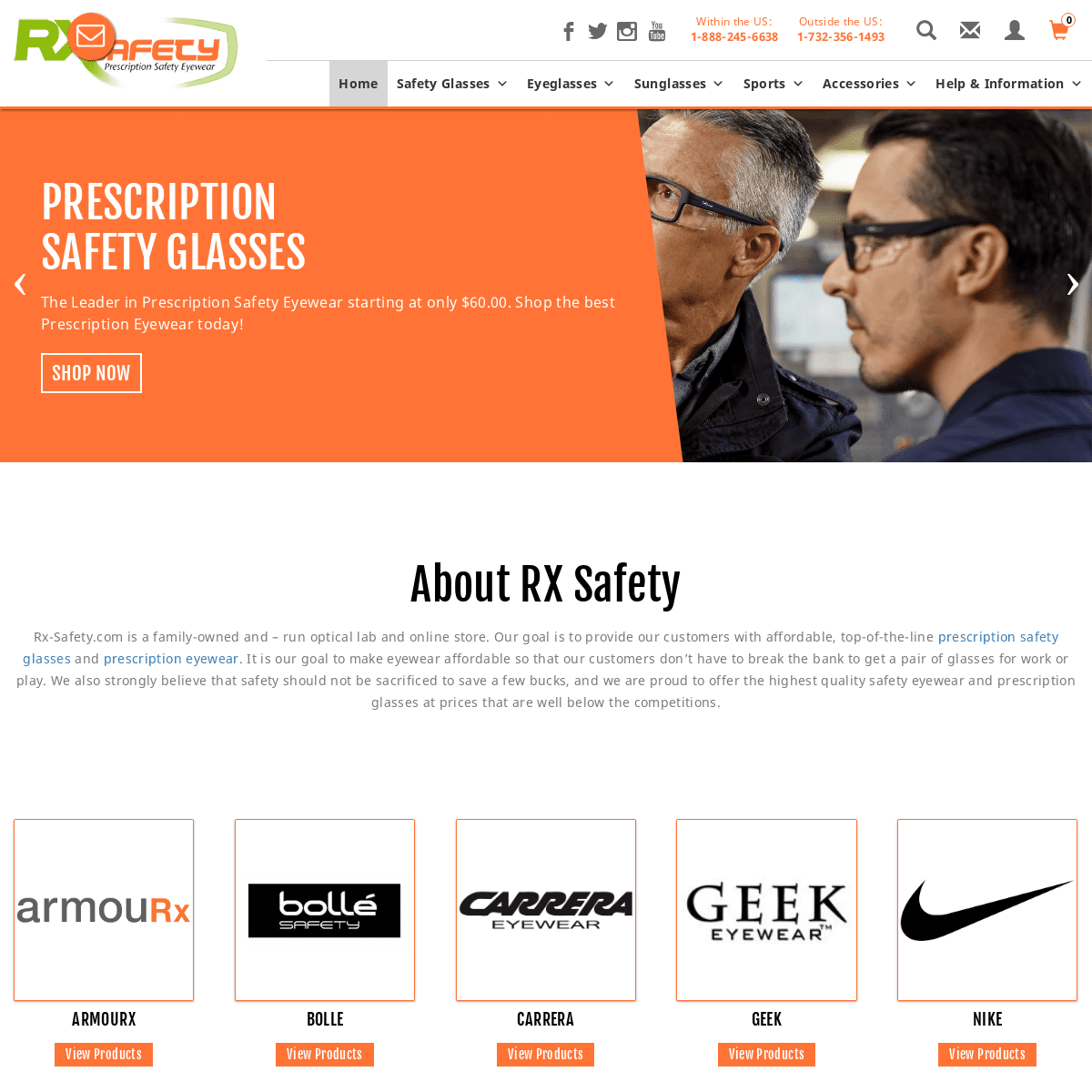 Prescription Safety Glasses and Eyewear - RX Safety