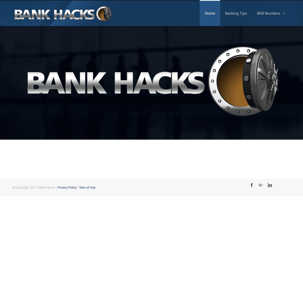 Home - Bank Hacks