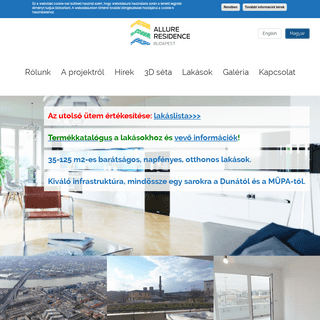 Allure Residence Budapest Lakópark - Csábítóan otthonos!
