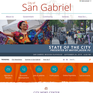 San Gabriel, CA - Official Website | Official Website
