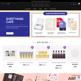 MISSHA: Innovative K-beauty, Korean skincare and makeup | The Official MISSHA US Site