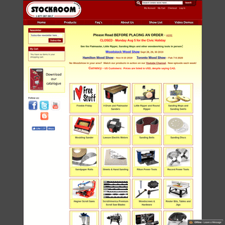 Woodworking Tools Supplies Online in Canada - Stockroom Supply