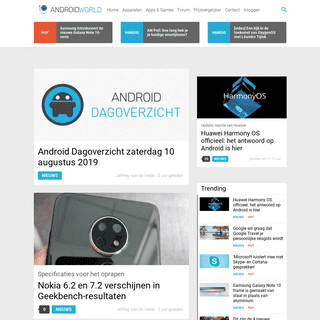 Androidworld | Grootste Nederlandse site over Android