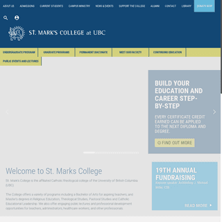 A complete backup of stmarkscollege.ca
