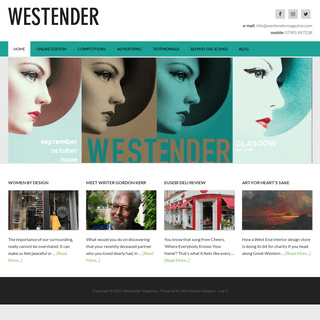 Home - Westender Magazine