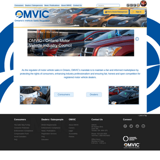 A complete backup of omvic.on.ca