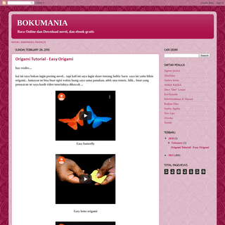 A complete backup of bookumania.blogspot.com