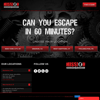 A complete backup of missionescapegames.com