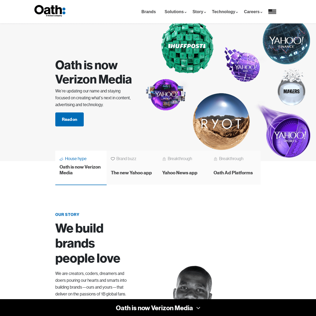 Oath - Build brands people love