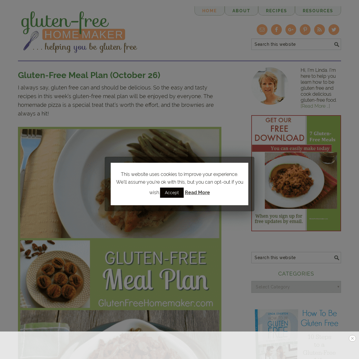 A complete backup of glutenfreehomemaker.com
