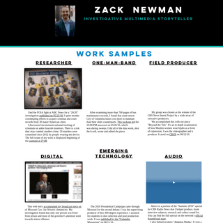 Work Samples | zack-newman
