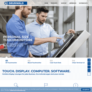 Grunwald Display Solutions GmbH â€“ Digital Signage und Touchscreen Systeme