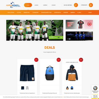 Sportshop für Sportbekleidung, Sportartikel & Mode | cortexpower.de