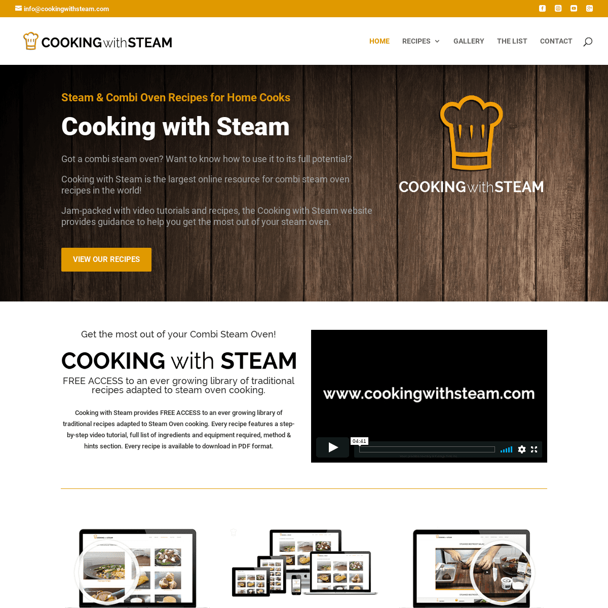 Cooking with Steam | Combi Steam Oven Recipes & Cooking Advice