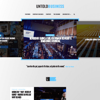 Untold Business - Stories of Untold Business Successes & News