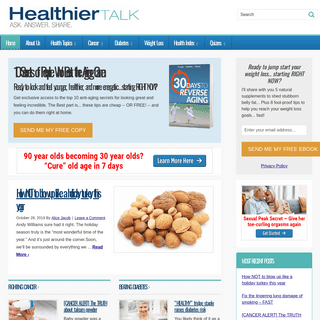 A complete backup of healthiertalk.com