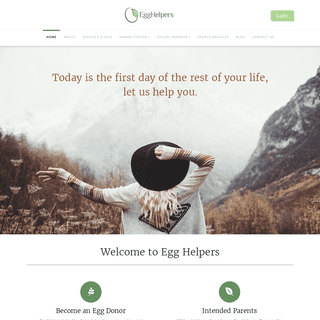 International Full Service Firm | Egg Donation in Canada | Egg Helpers