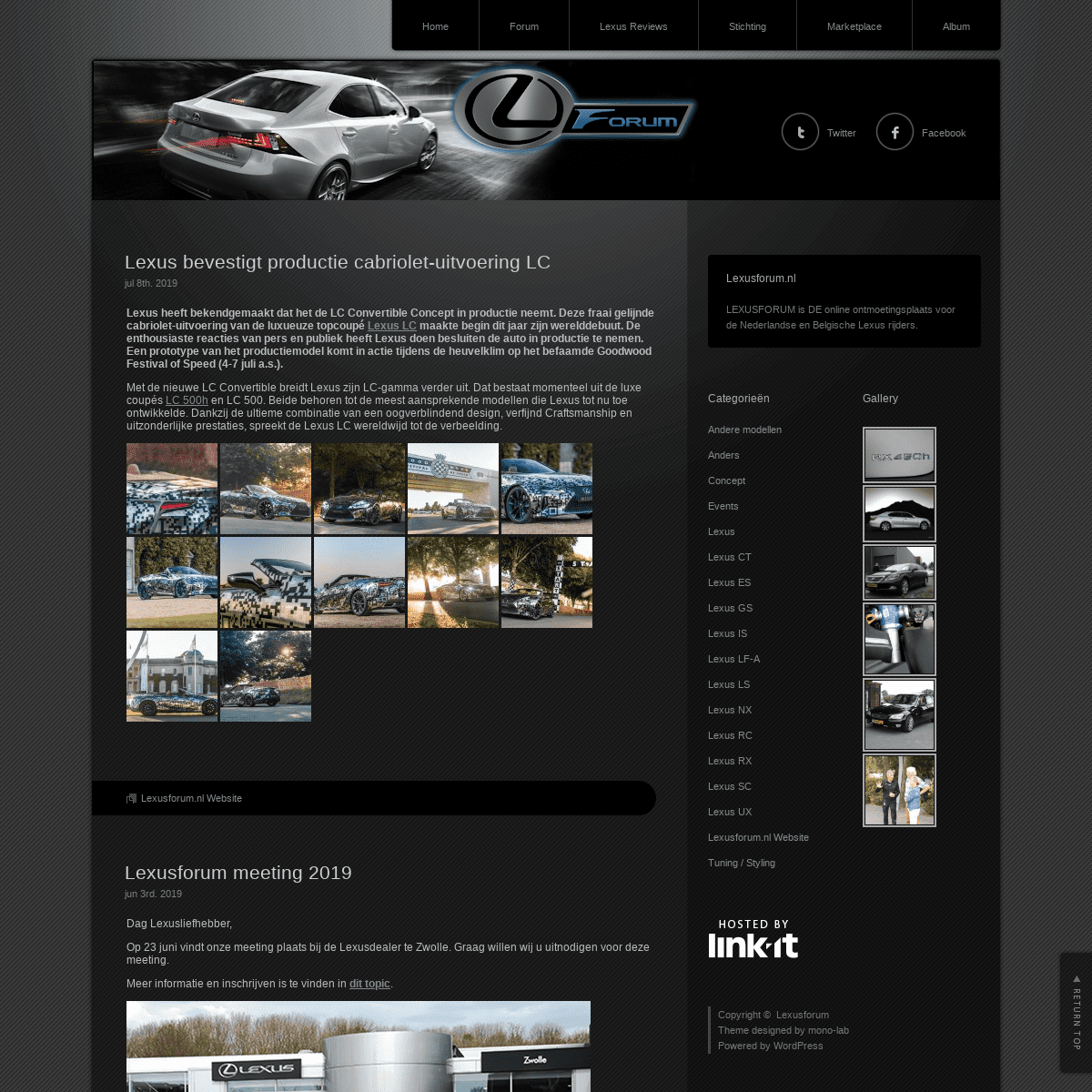 Lexusforum | De online ontmoetingsplaats voor Lexus liefhebbers.
