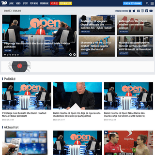 Top Channel - Lajmet e fundit minute pas minute, art, sport, Portokalli, Fiks Fare, Top Story, Top Show