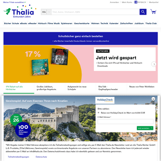 Thalia Online Shop | Bücher, eBooks, Spielzeug, uvm. kaufen