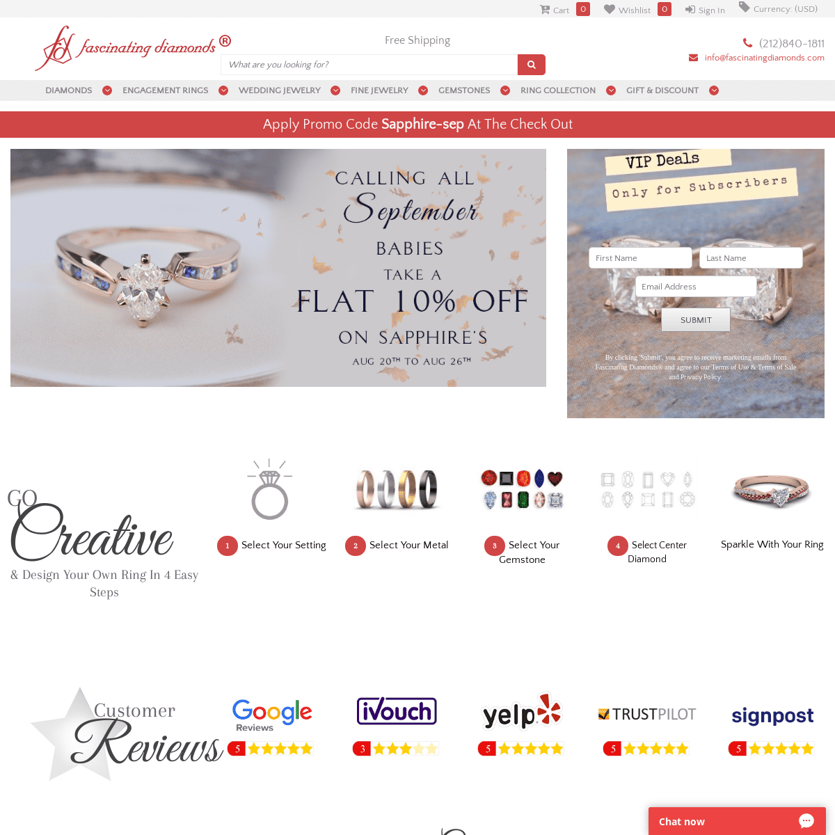 Engagement Rings NYC, Wedding Rings & Diamond Jewelry | Fascinating Diamonds®