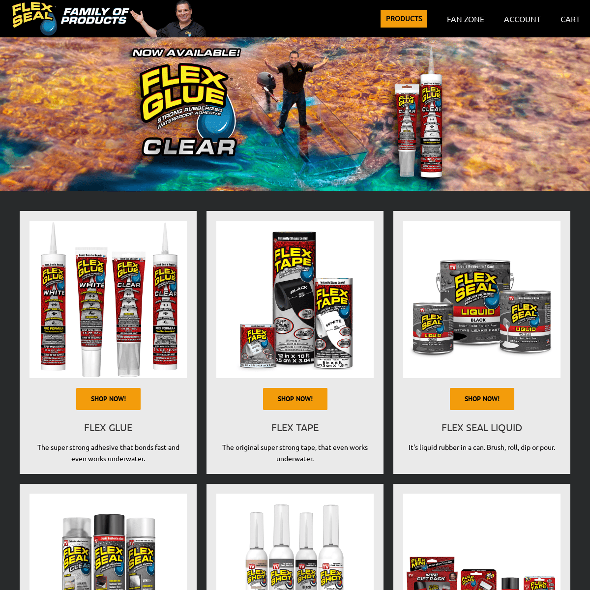 Flex Seal® Products Official Site – Low Prices for Flex Seal