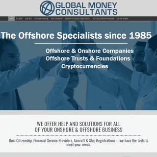 Global Money Consultants – Your Offshore Specialists