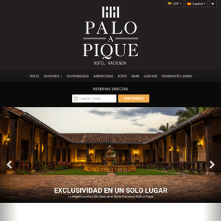 Hotel Hacienda Palo A Pique en Villavicencio