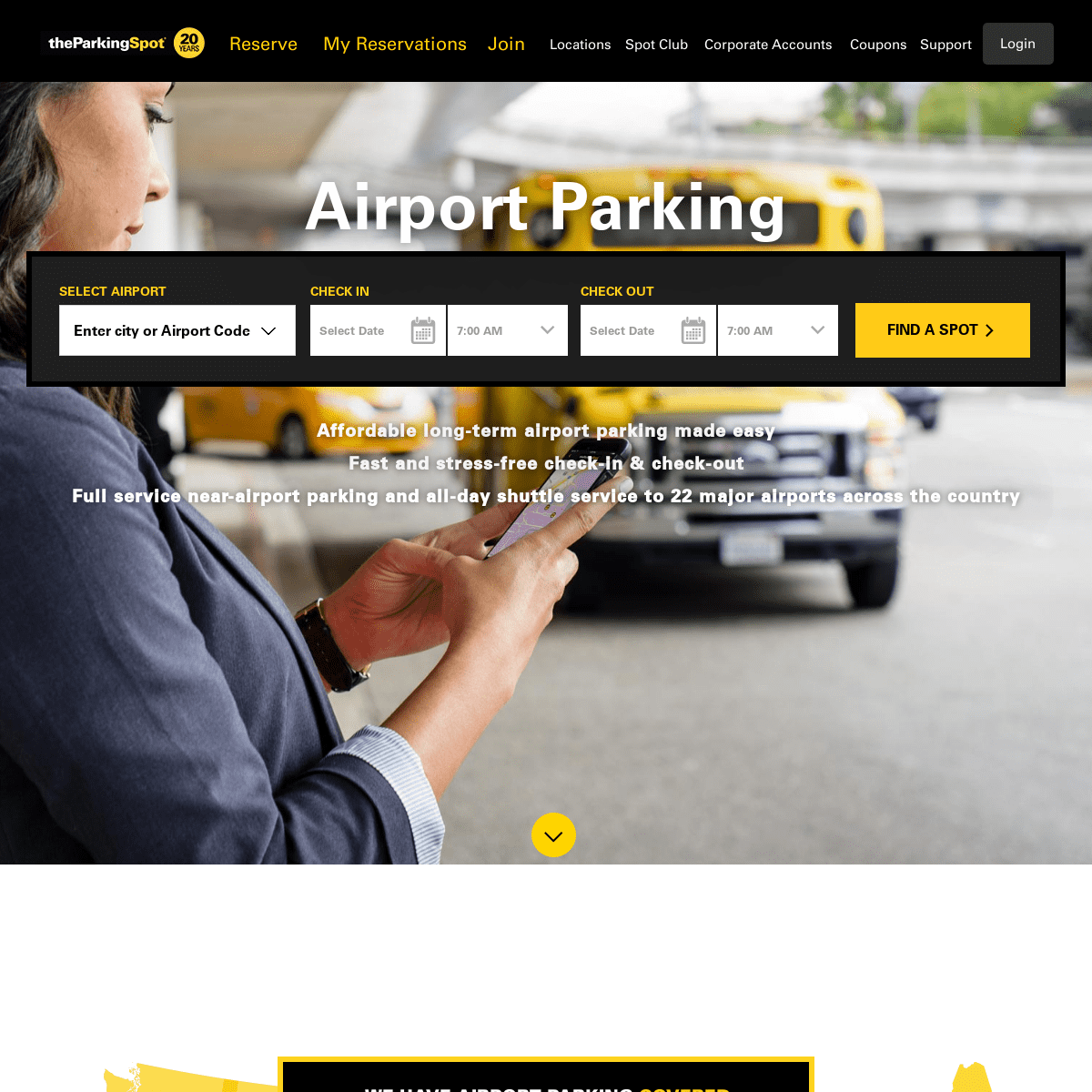 The Parking Spot: Cheap Airport Parking & Reservations