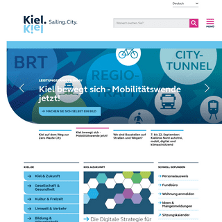 kiel.de - Offizielle Webseite der Landeshauptstadt Kiel