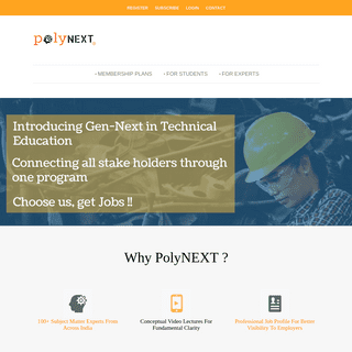 polynext.in - Home Page