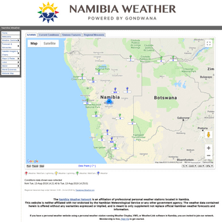 Namibia Weather Network - Home