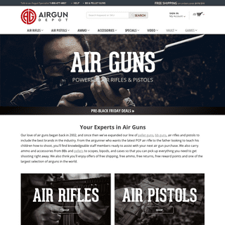 A complete backup of airgundepot.com