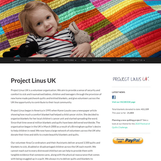 Project Linus UK | Project Linus UK is a volunteer organisation.