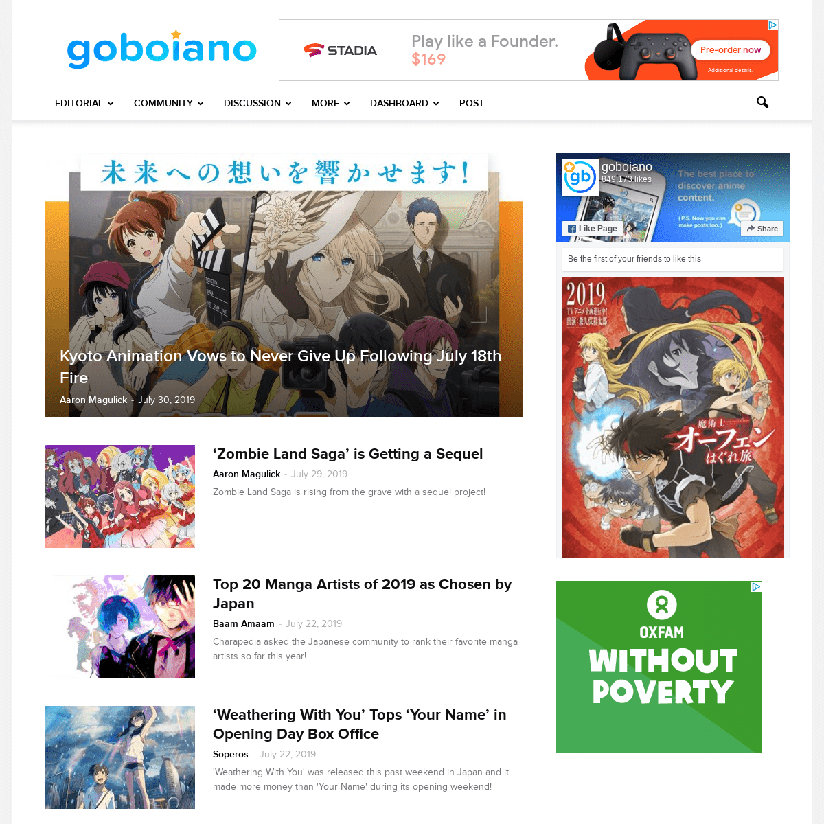 Goboiano: Your Portal for All Things Anime