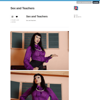Sex and Teachers