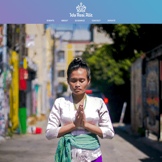 Ida Resi Alit – High Priestess of Bali, Indonesa