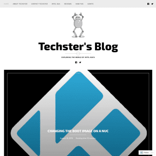Techster's Blog – Exploring the world of Intel NUCs