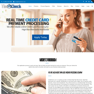 TheEcheck - High Risk Merchant Processing, eCheck, ACH and Pre Paid