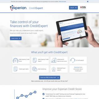 Experian CreditExpert: see your Credit Report & Score