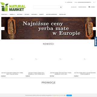 Yerba Mate Sklep Online - yerba mate i akcesoria | NaturalMarket
