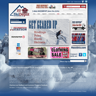 Ski Shop & Ski Apparel | Jay, ME | Ski Depot