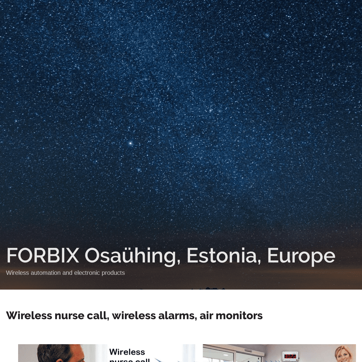 FORBIX Osaühing, Estonia, Europe – Wireless automation and electronic products