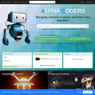 Alpha Coders - Your Source For Wallpapers, Art, Photography, Gifs and More!