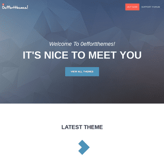 Welcome to 0effortthemes!