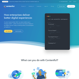 A complete backup of contentful.com