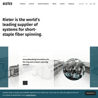 Rieter – Market Leader in Global Competition: Rieter