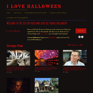 A complete backup of ilovehalloween.net